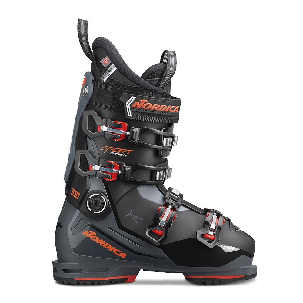 Nordica SPORTMACHINE 3 100 GW - Chaussures ski Homme noir/gris/rouge