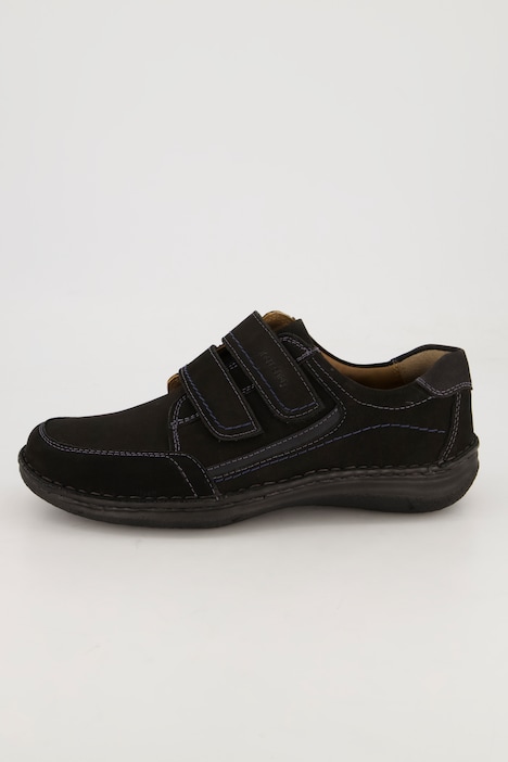 Halbschuh von Josef Seibel, mit Klett, extra weit, bis Gr. 50