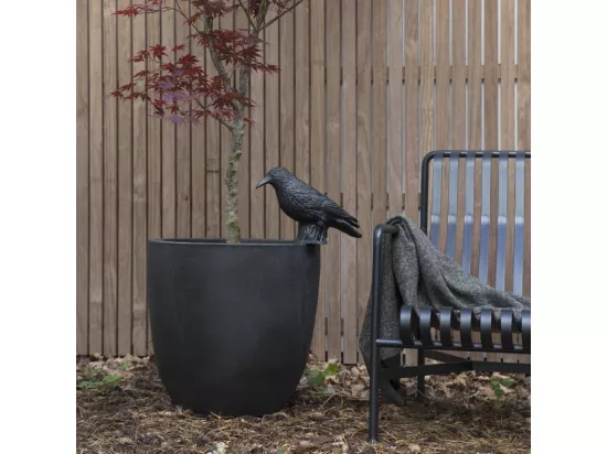 Jardinière Urban Smooth 35 x 34 cm Noir KBL932