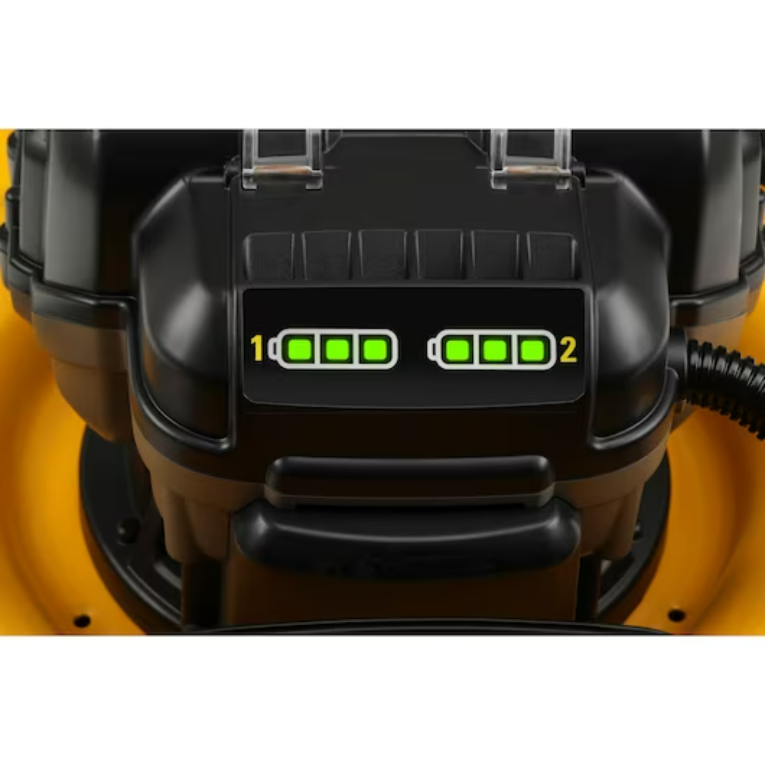 DeWALT DCMW564P2 18V Li-Ion Accu Grasmaaier set (2x 5.0Ah accu) incl. 1 opvangzak - 55L - 48cm