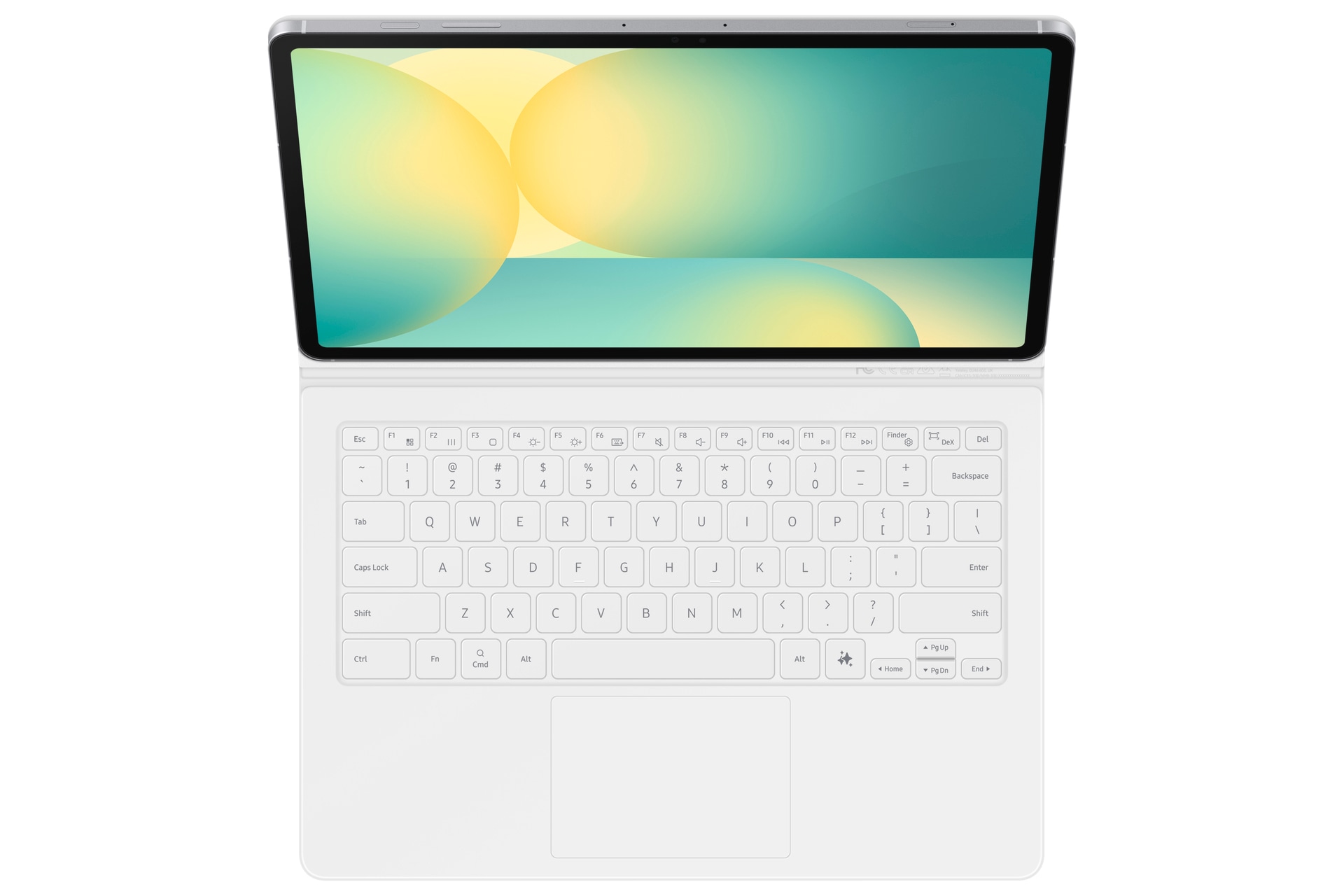 Samsung Tablet-Tastatur »Book Cover Keyboard für Tab S10 FE+« (Funktionstasten)