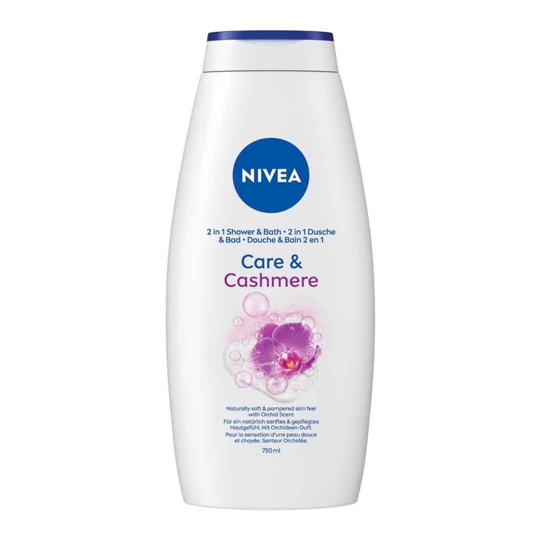 NIVEA  Creme de Banho Orchid & Cashmere - 750ml