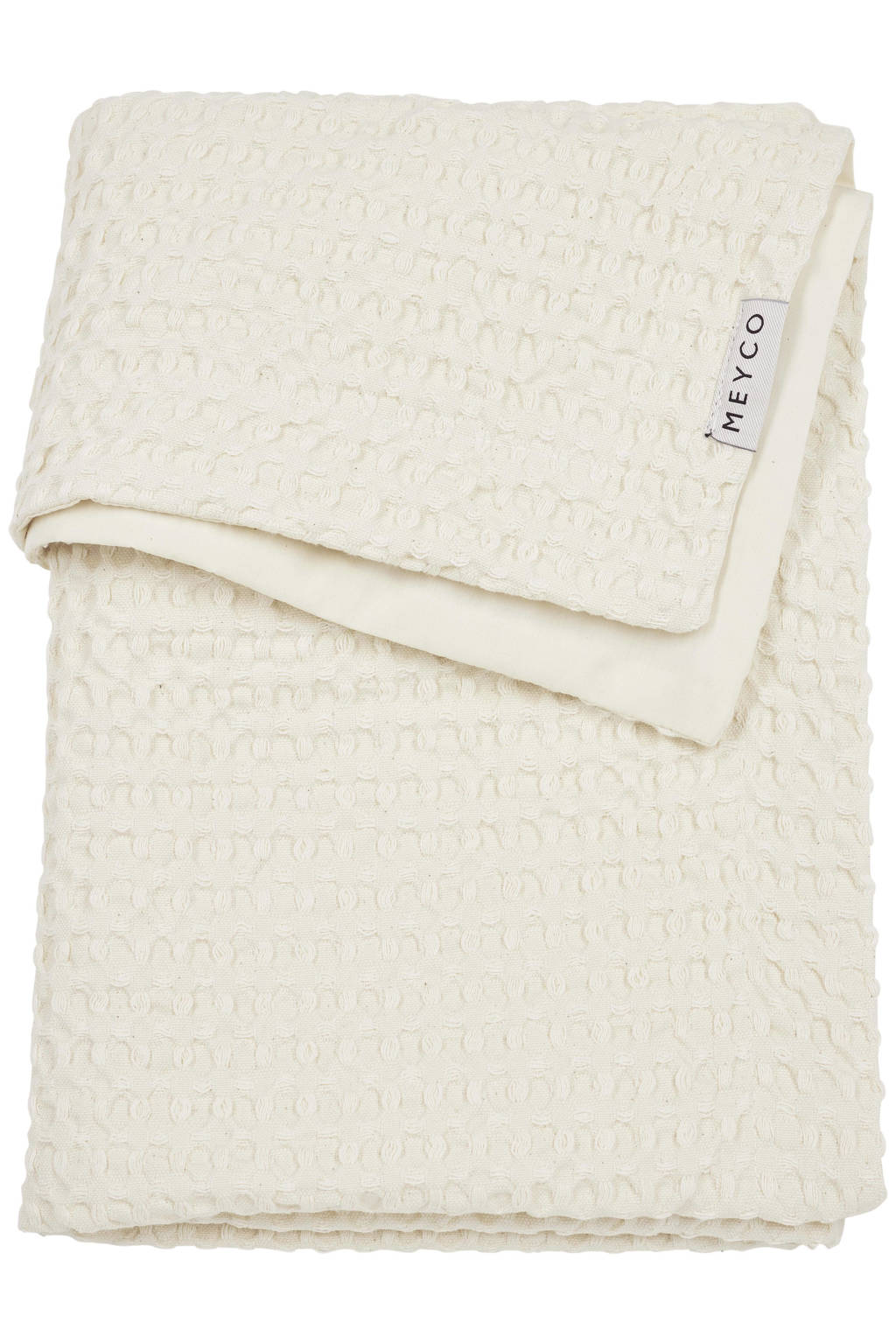 wiegdeken Waffle Cotton Nature