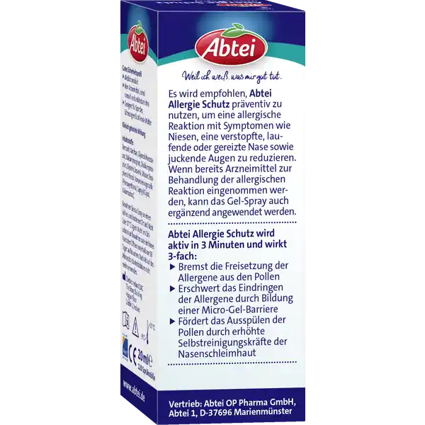 Allergie Schutz Nasen-Gel-Spray