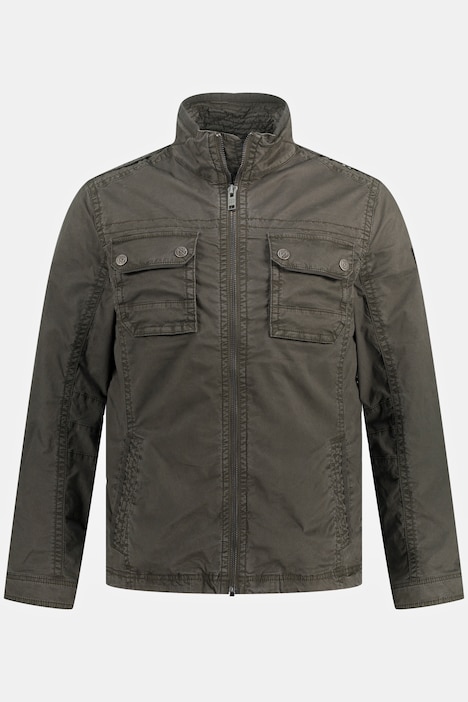 Baumwolljacke, kernige Qualität, vintage Waschung bis 8 XL