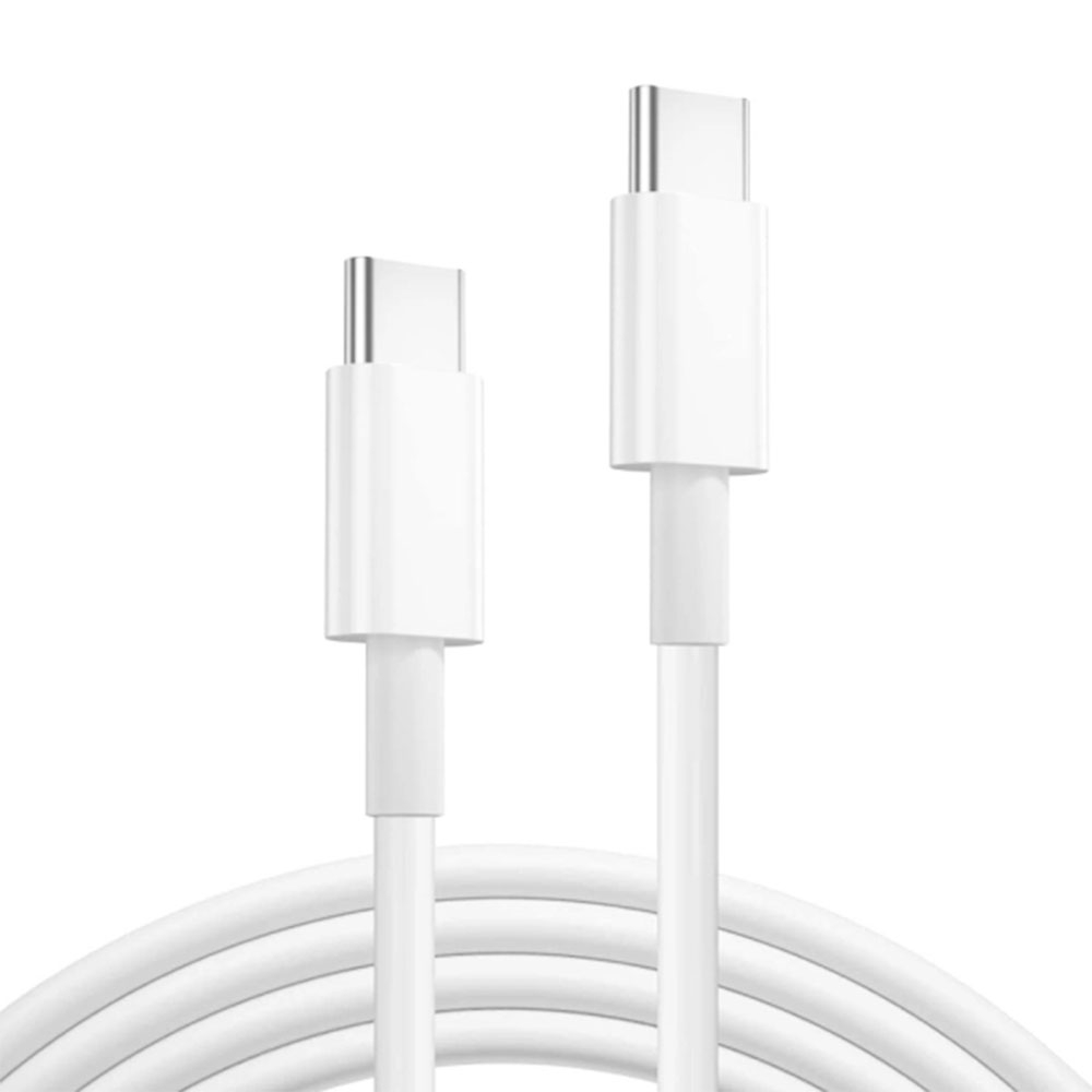 (1m) USB C auf USB C Original Ladekabel Datenkabel (MUF72ZM/A) - Weiss