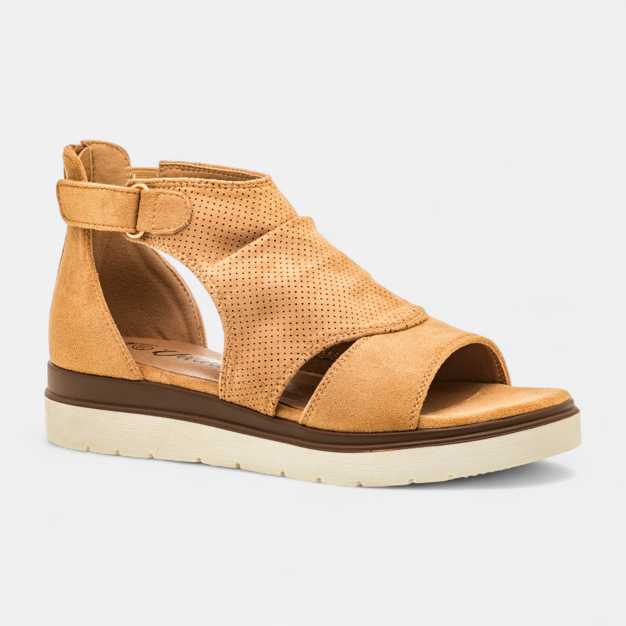 Sandales Femme camel
