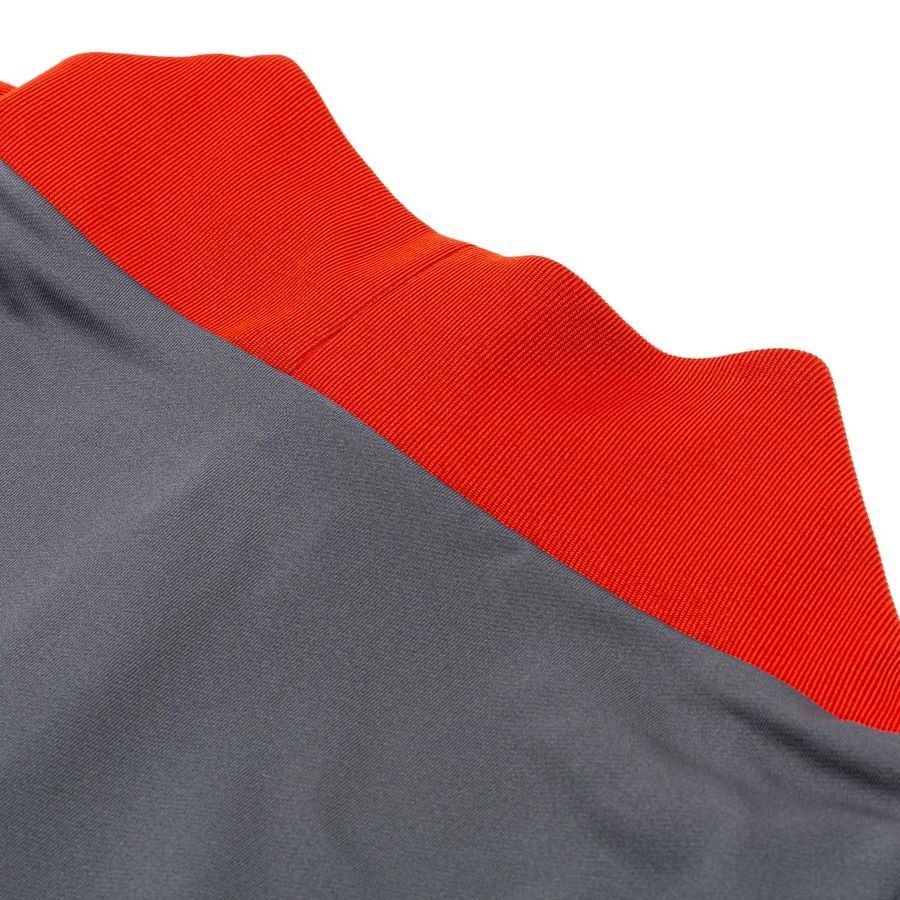 Nike Maillot d'Entraînement Dri-FIT Strike Drill - Gris/Rouge/Blanc
