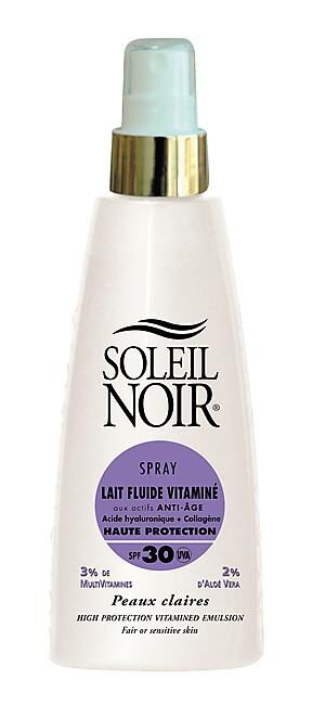 SOLEIL NOIR - SPRAY LAIT FLUIDE VITAMINE IND 30