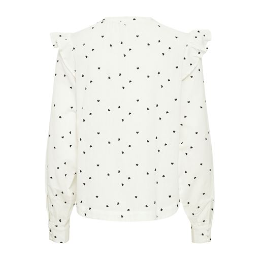 Atelier Rêve Irsaja Skjorte, White/Black, 42