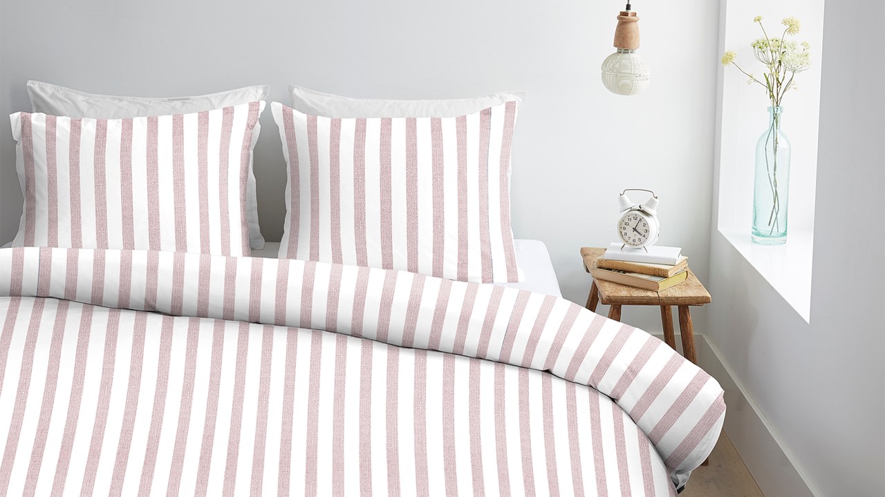 Dekbedovertrek Ally soft pink