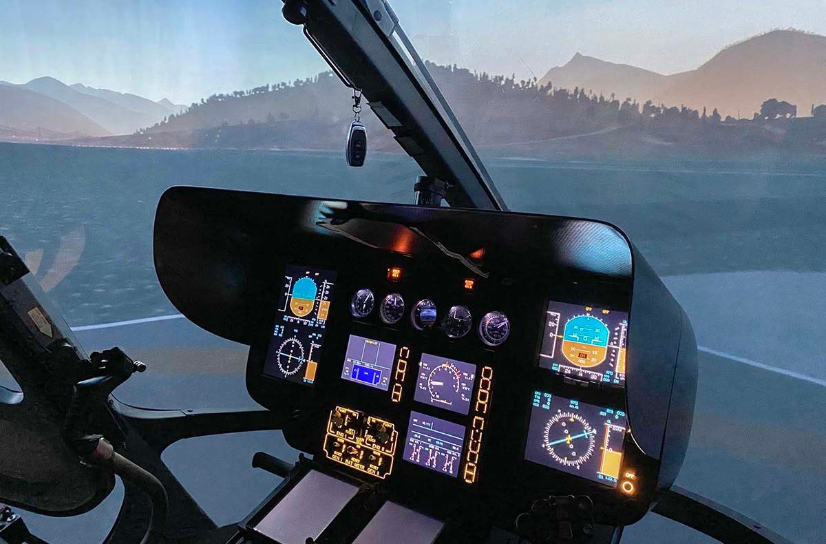 Flugsimulator Hamburg (H135 - 60 Min.)