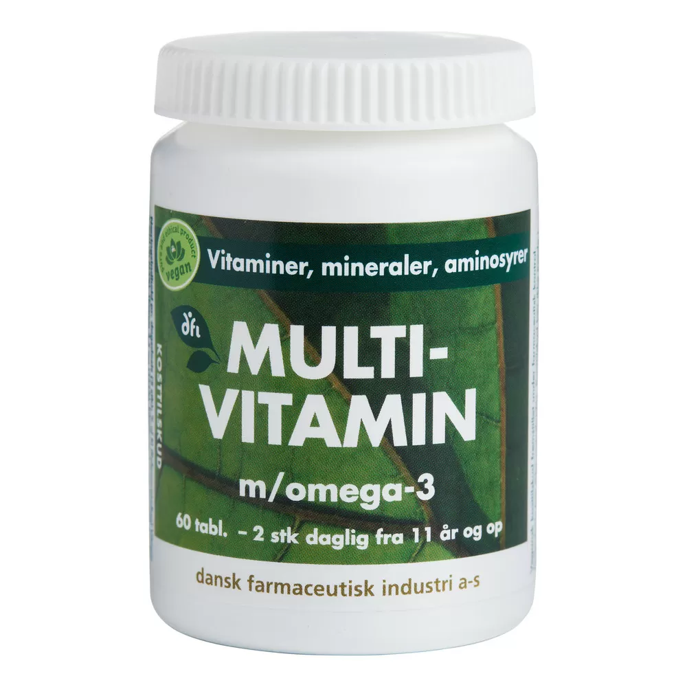 Multivitamin m/omega-3 - 60 tabl.