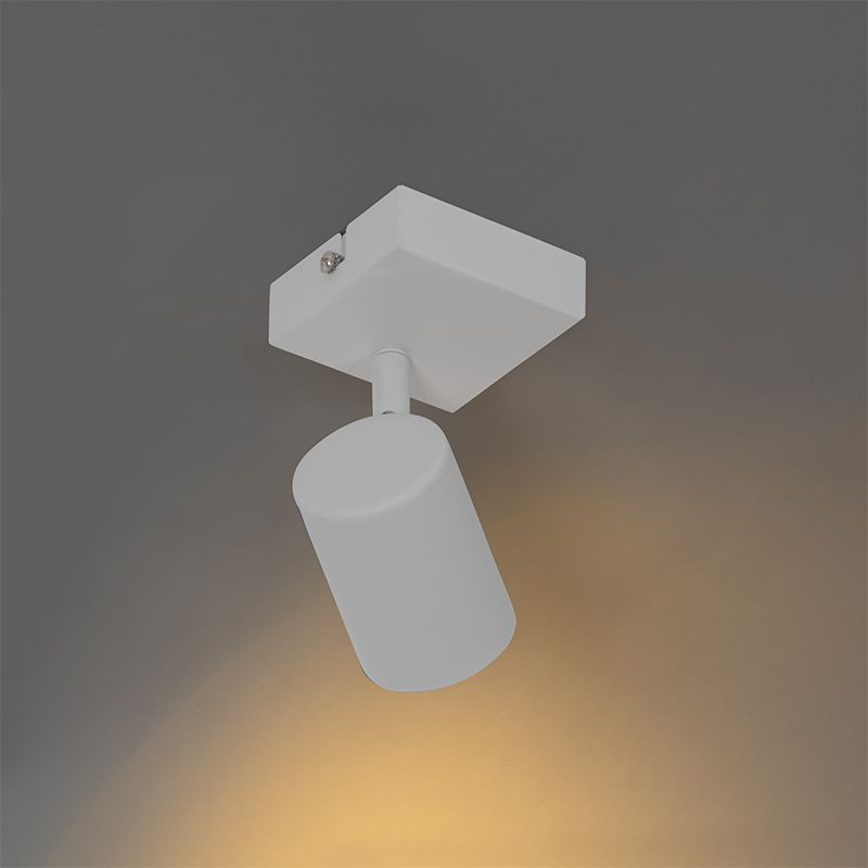 Smart spot wit verstelbaar vierkant incl. Wifi GU10 50mm - Jeana