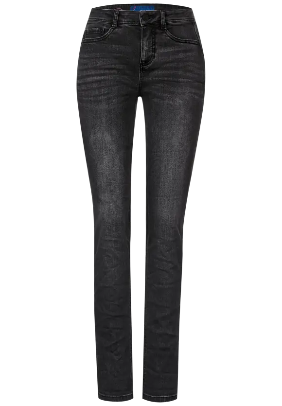 Casual Fit Jeans - soft black wash
