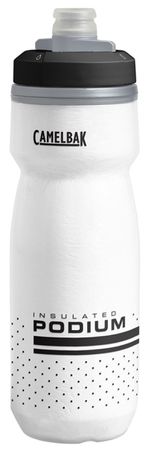 PODIUM CHILL 6.2dl, transparentschwarz. Kühlflasche  transparent weiss  6.2dl