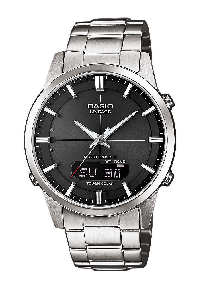 Casio Herren Funkuhr Silber LCW-M170D-1AER