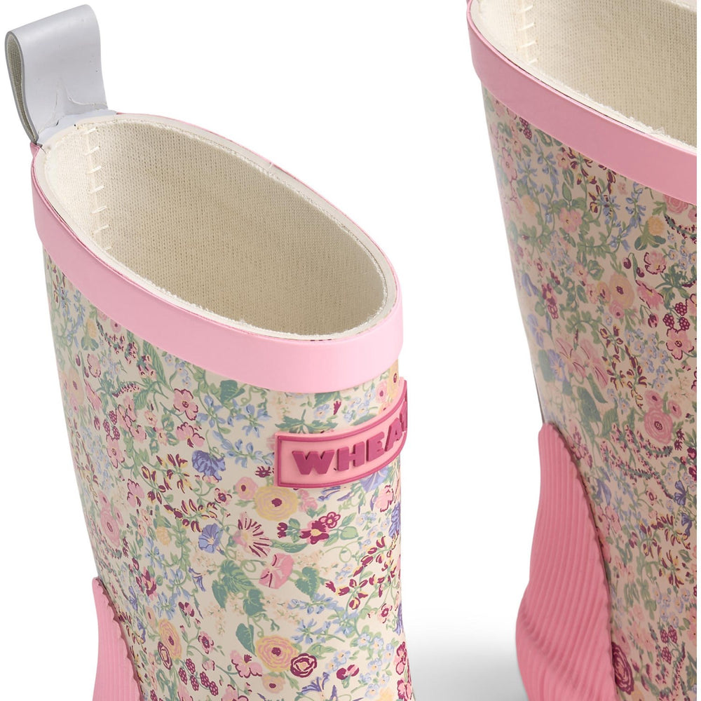 Køb Wheat Cool Sky Flowers Gummistøvler Welly