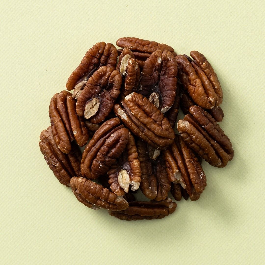 Pecannoten gebrand ongezouten