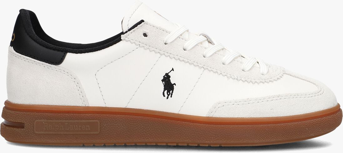 witte polo ralph lauren lage sneakers bedford pp sneakers low top lace d