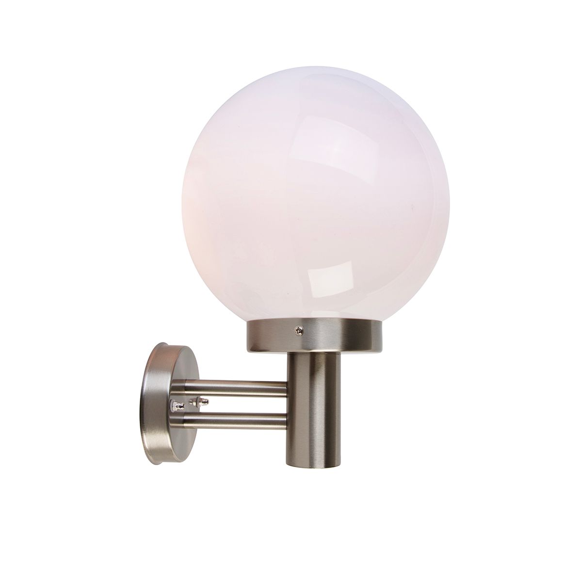 Moderne buitenwandlamp staal RVS IP44 - Sfera
