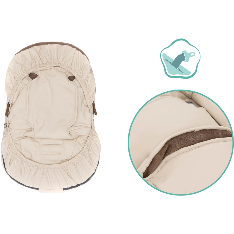 fillikid Winterfußsack Sella Elite Ivory