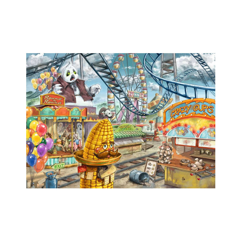 Escape Puzzle Kids : Le Parc d'Attractions