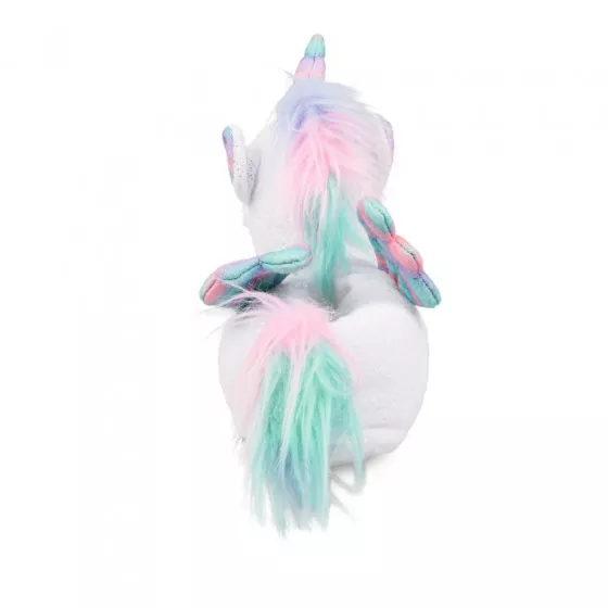Chaussons peluche licorne BLANC LOVELY SKULL