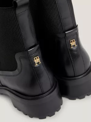 Botas de tornozelo de couro