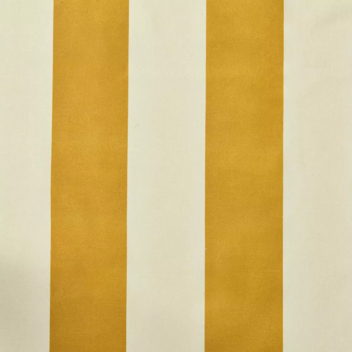 Nappe rectangulaire coton enduit (150 x 250 cm) Clementine Jaune moutarde