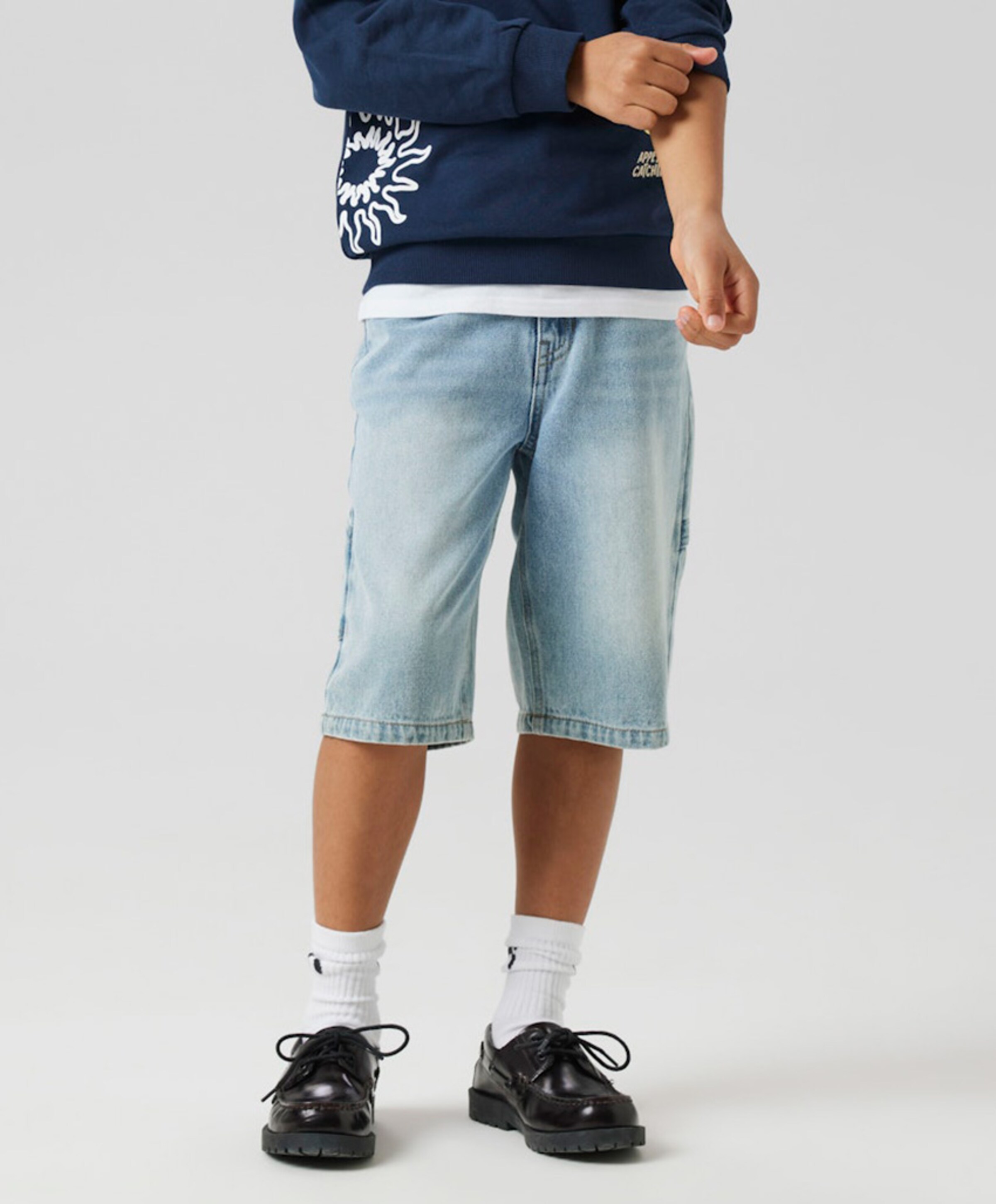Name it NKMRYAN DNM BERMUDA 3800-IM NOOS jongens korte broek blauw