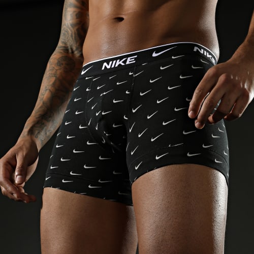 Lot De 3 Boxers Everyday Cotton Stretch KE1008 Noir Gris Bleu