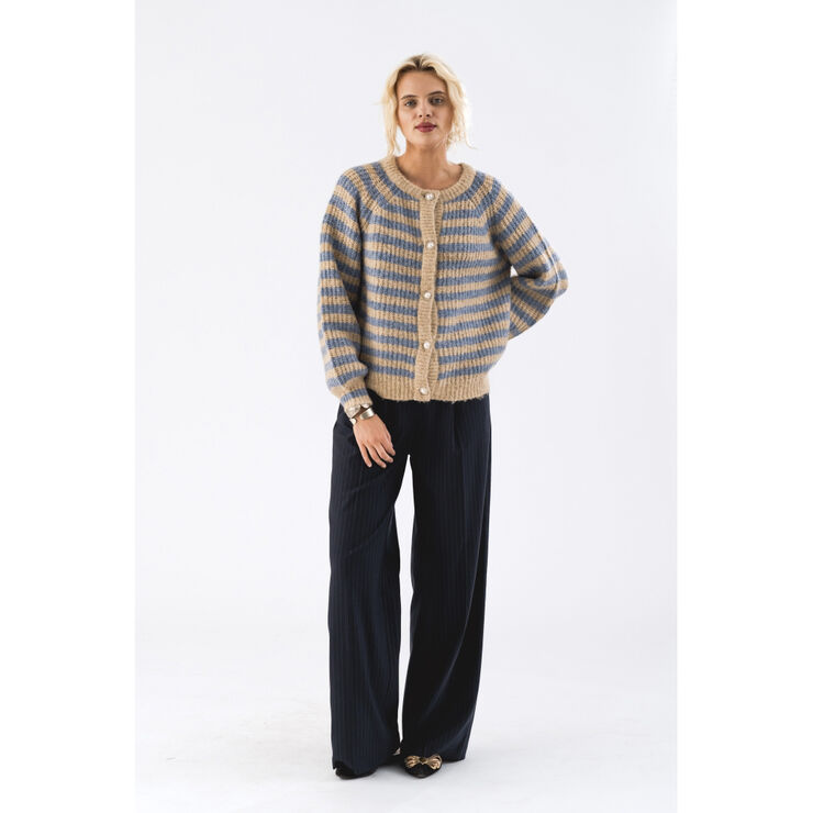 Lollys Laundry NovaLl Cardigan LS Light blue