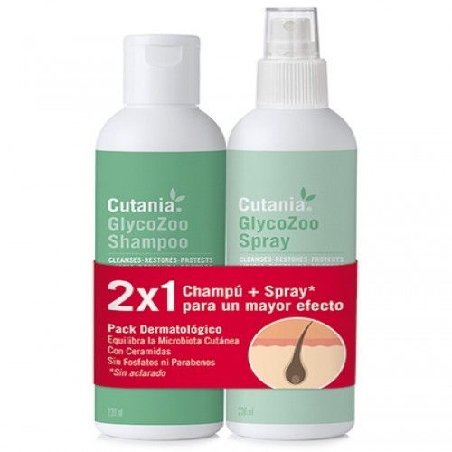 Shampoo e spray cutâneo Vetnova GlycoZoo para cães