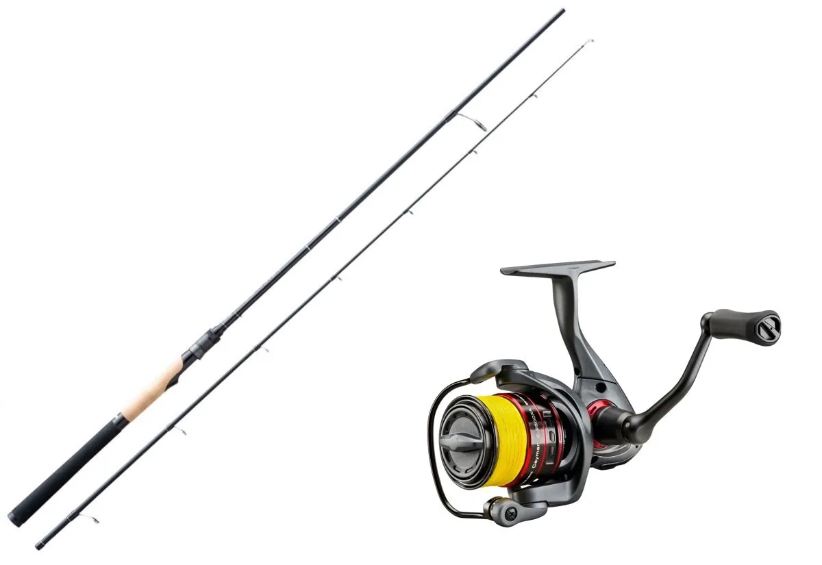 Rapala Shadow Blade Spinning 8' 3,5-14g/Okuma Ceymar Spinning Spooled C2000a