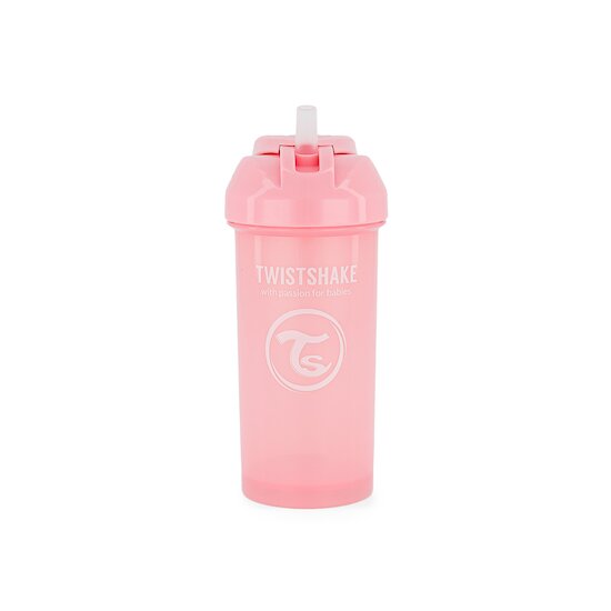 Tasse d'apprentissage à paille   Rose        360 ml   de               Twistshake