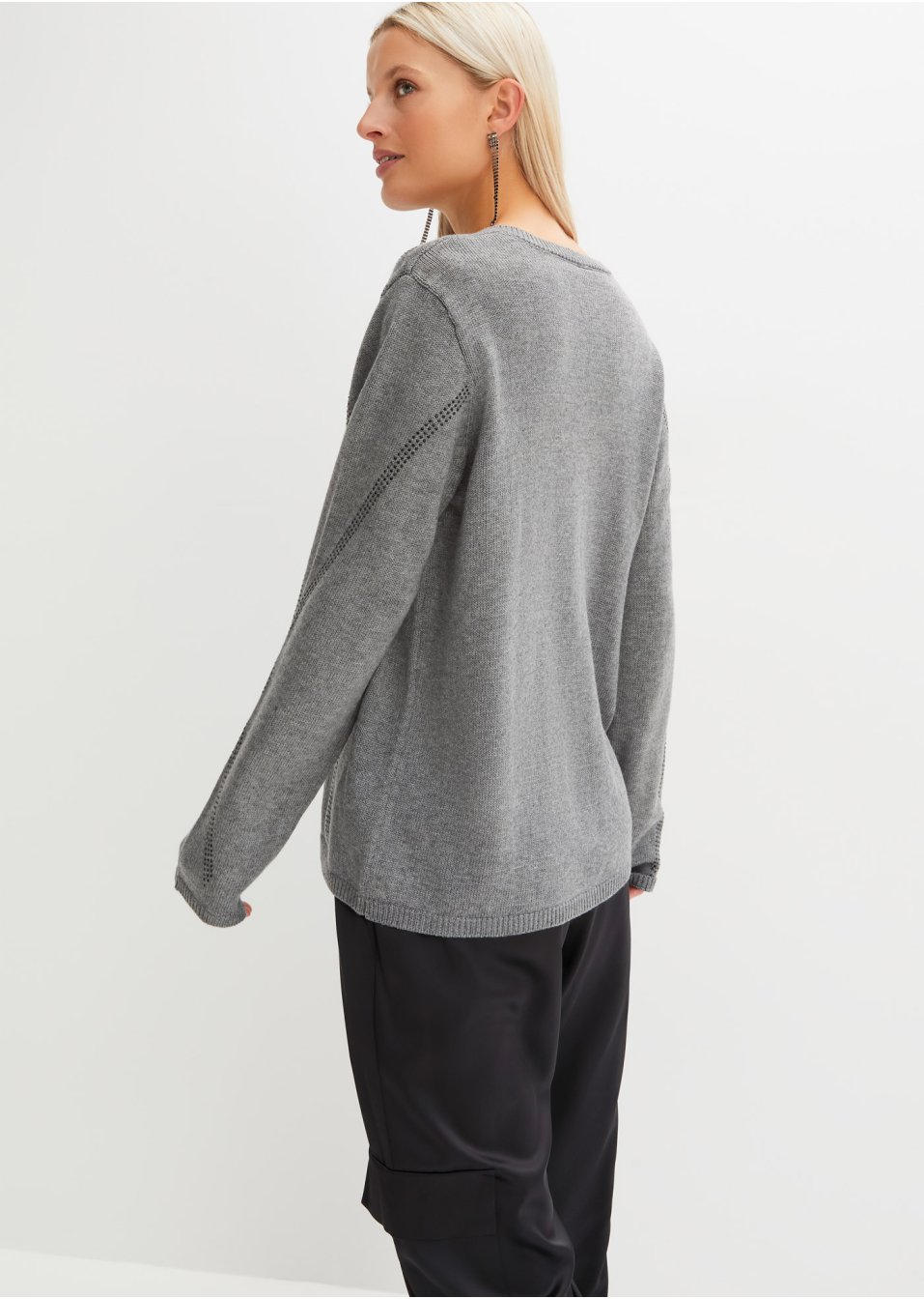 Pull avec application de strass