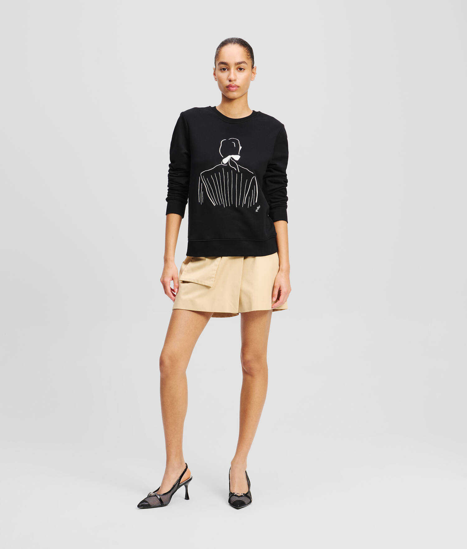 SWEAT-SHIRT KL X JORGE PARRA - Noir