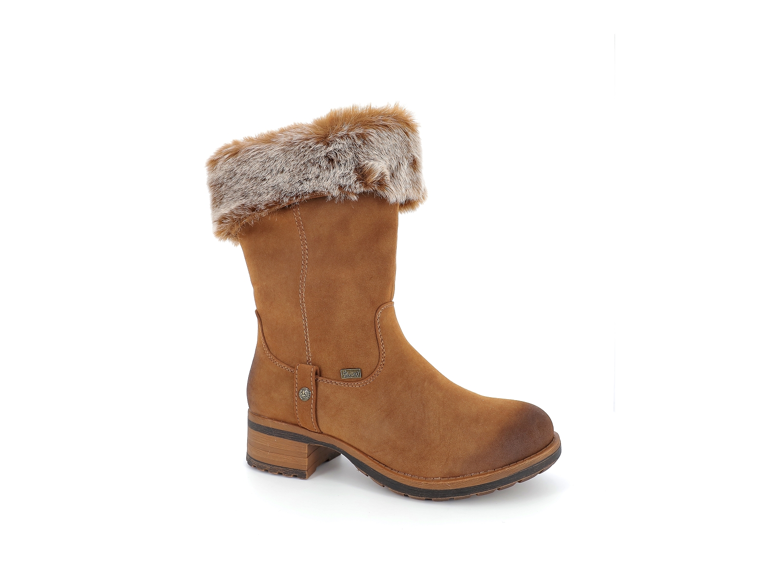 Rieker-96854 Synthétique Marron Moyen