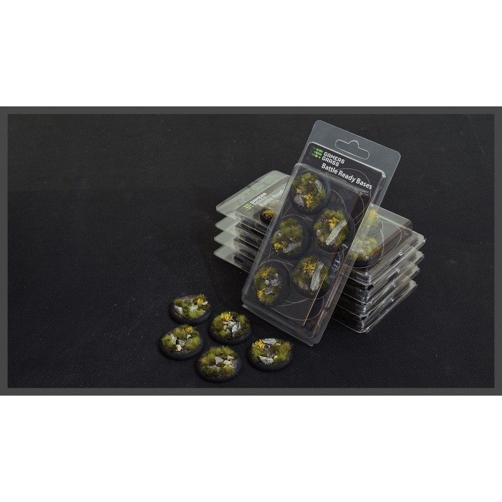 Highland Bases, Round Lip 40mm (x5)