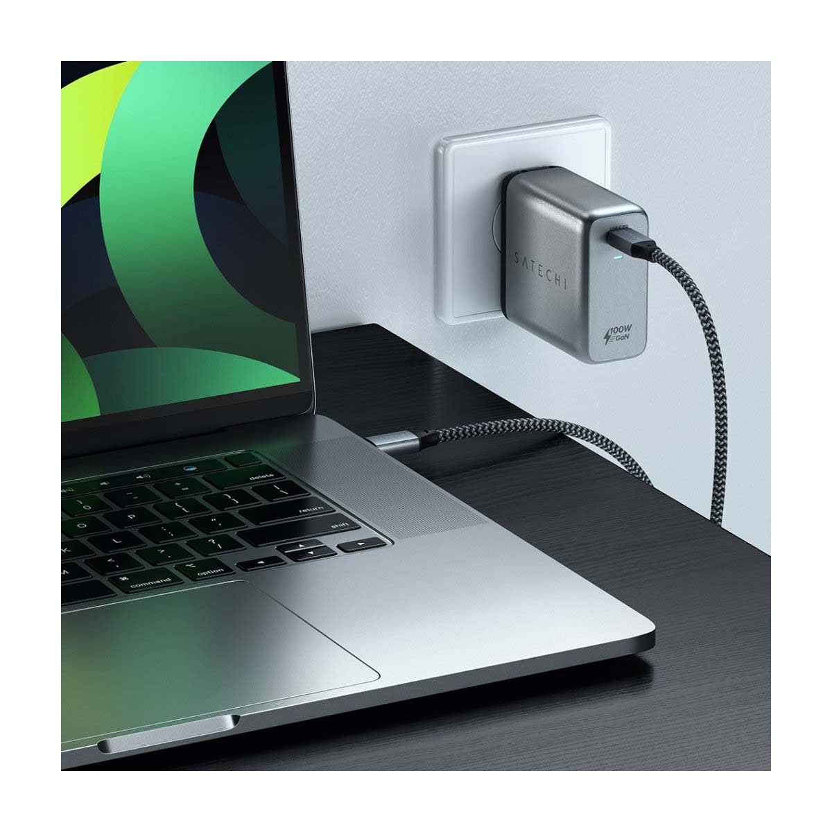 Satechi GaN USB-C PD lader (100W)