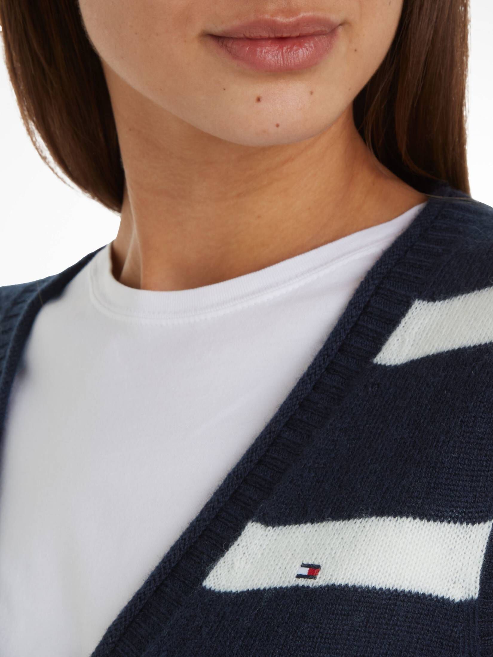 Tommy Hilfiger| Damen Strickjacke aus Wolle