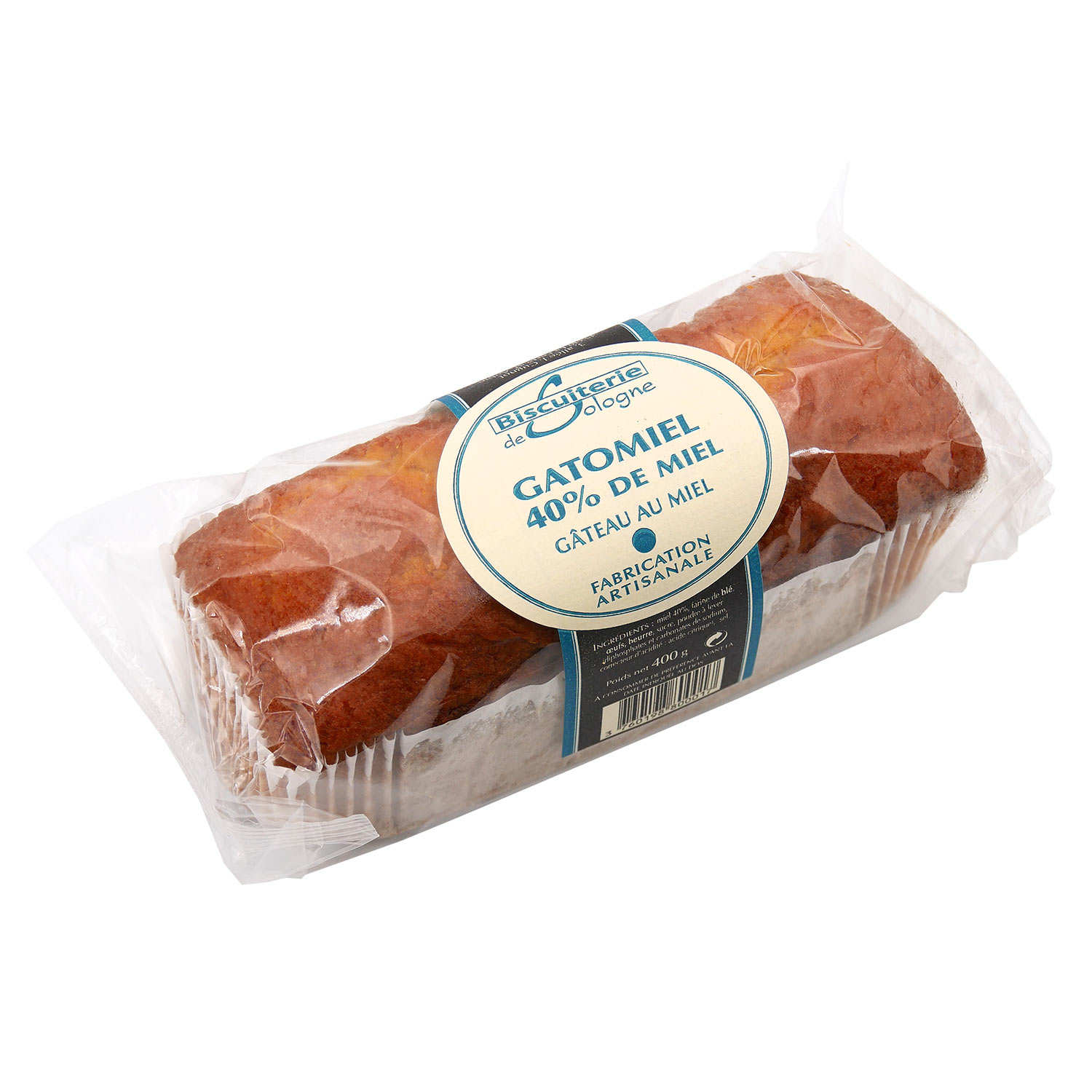 Gatomiel - Gâteau au miel de Sologne 40%