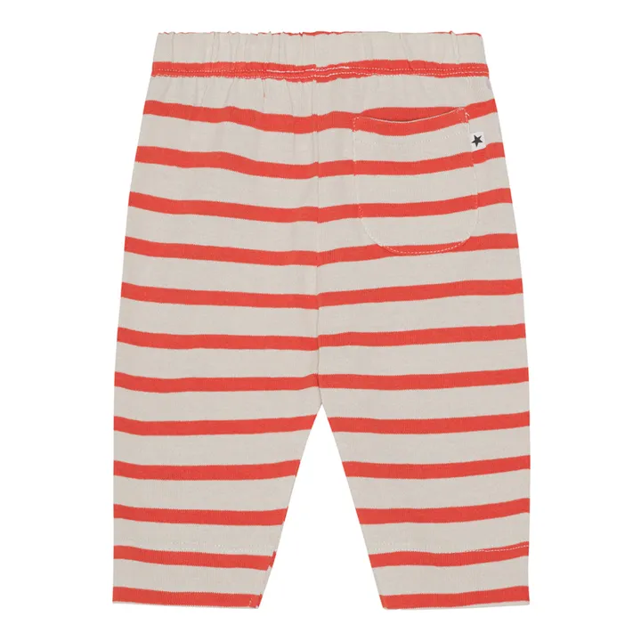 Molo Pantalon Maille Saxon Coton Bio | Rouge