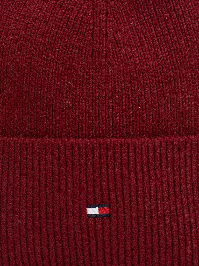 TOMMY HILFIGER Mütze - Haube rot