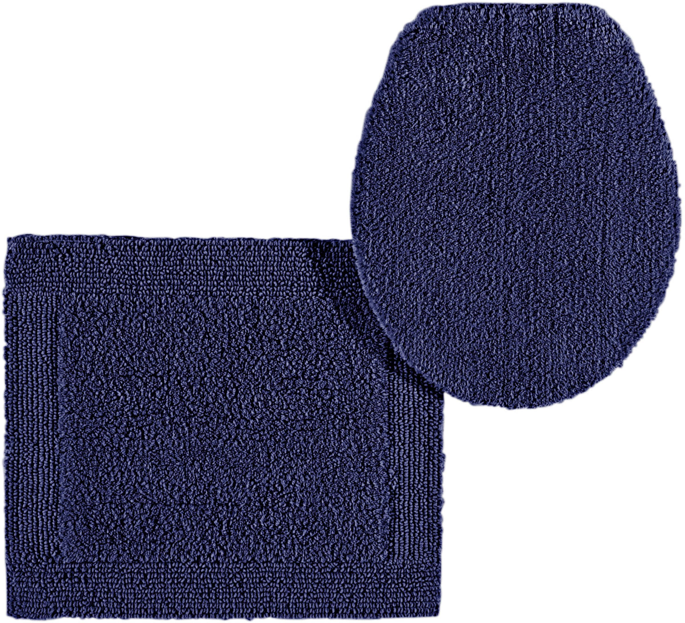 heine home Badematte in dunkelblau