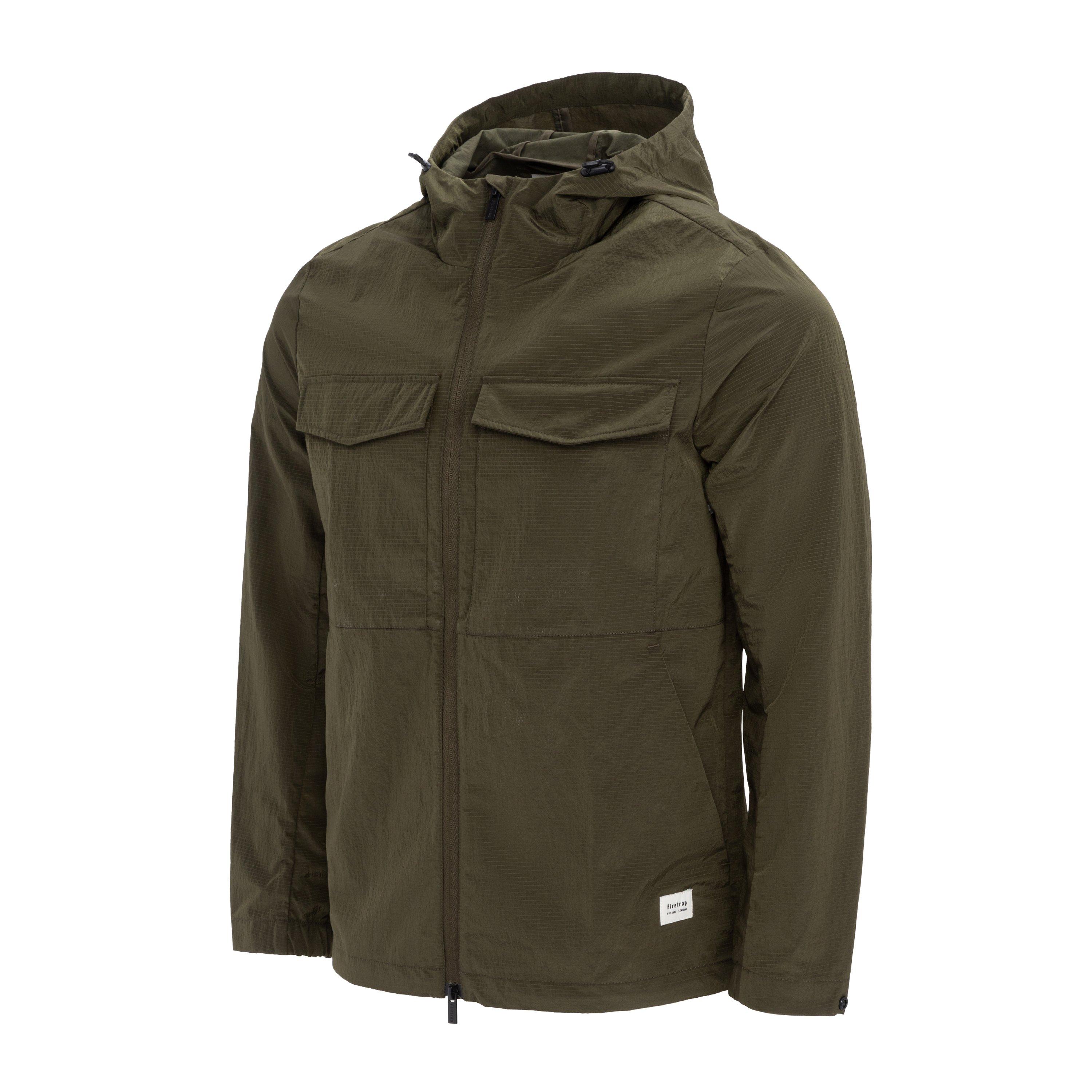Firetrap Reflective Jacket Mens