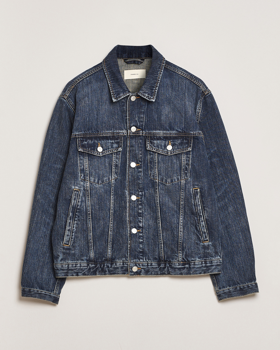 Jeanerica Joe Denim Jacket Dark Blue Righe