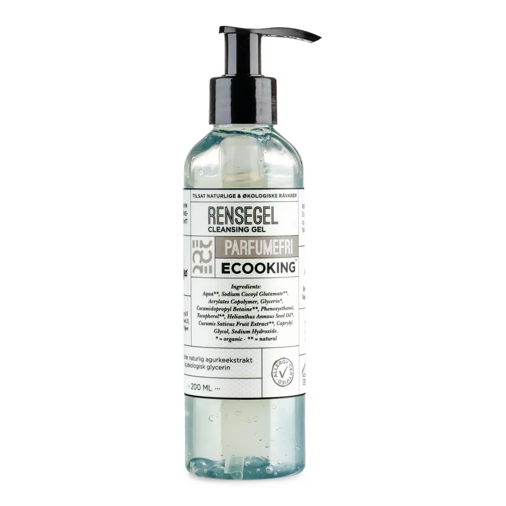 ECOOKING Rensegel Parfumefri - 200 ml.