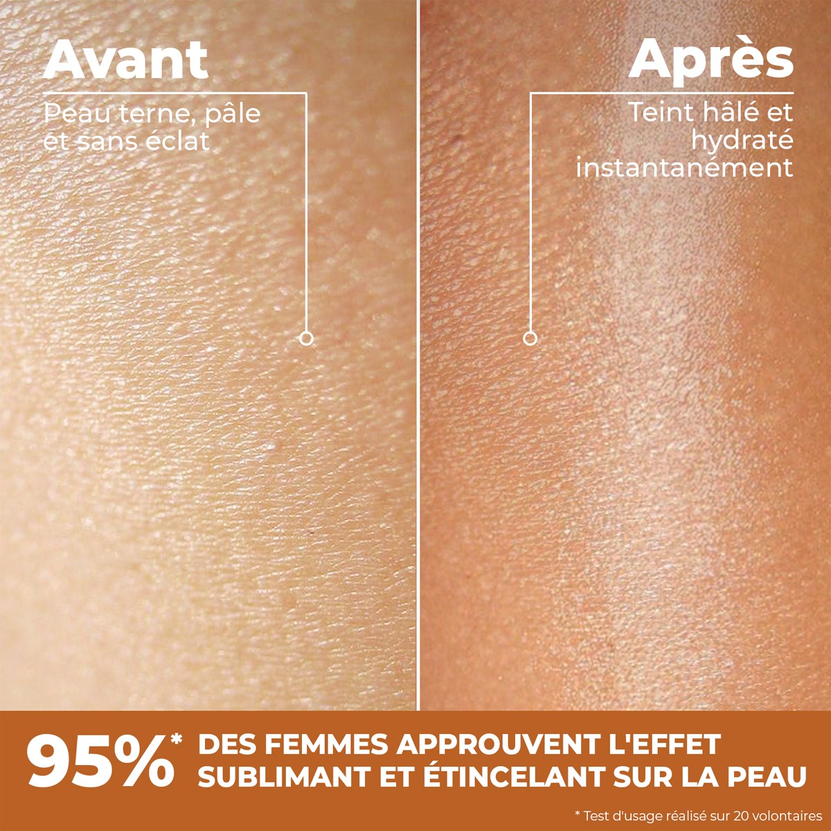 Concentré teinté sublimant - Peaux claires à medium - Visage & corps - 100 ml